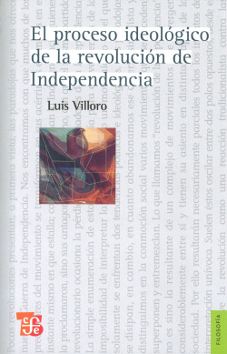 El proceso ideológico de la revolución de Independencia
