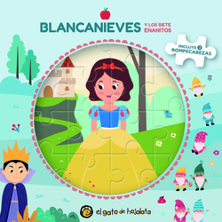 Blancanieves (Libro + 3 puzles) ("Clásicos para armar")