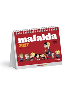 Calendario Mafalda escritorio 2027