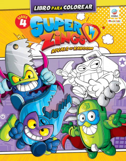 SUPERZINGS. LIBRO PARA COLOREAR
