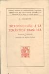 INTRODUCCION A LA SEMANTICA FRANCESA