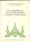 ARABISMOS TEXTOS MéDICOS LATINOS CASTELLANOS EDAD MEDIA-MODE
