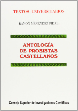 ANTOLOGíA DE PROSISTAS CASTELLANOS