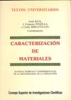 CARACTERIZACIóN DE MATERIALES