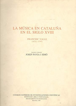 LA MúSICA EN CATALUñA EN EL SIGLO XVIII