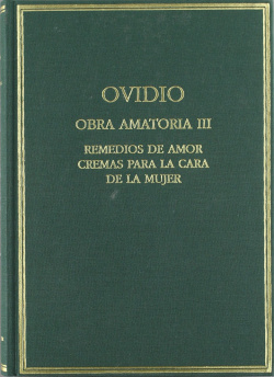 Obra amatoria III: Remedios de amor. Remedios para la cara de la mujer