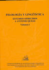 Filología Y Lingüística. Estudios Ofrecidos A Antonio Quilis