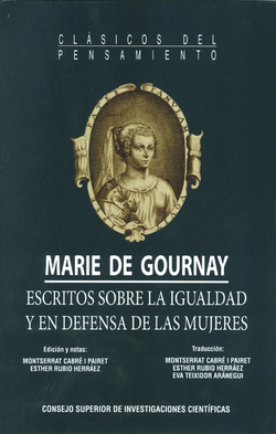 Escritos sobre la igualdad en defensa de las mujeres