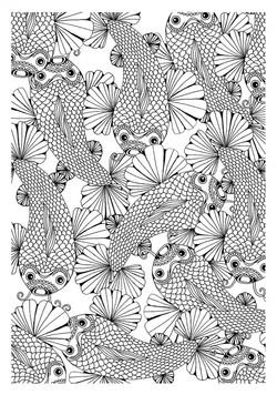 100 láminas para colorear inspiracion japonesa