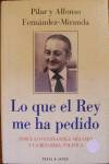 Lo que el rey me ha pedido