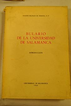 Bulario de la universidad de Salamanca II