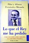 Lo que el rey me ha pedido