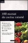 100 recetas de cocina natural