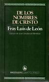 DE LOS NOMBRES DE CRISTO.