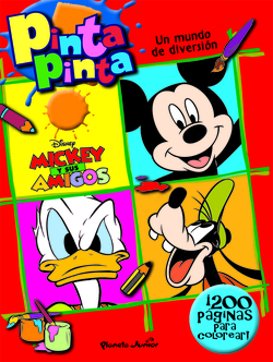 Mickey y sus amigos. Pinta pinta