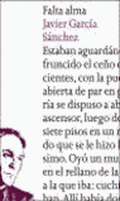 Falta alma