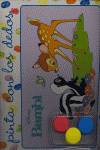 Bambi. pinta con los dedos