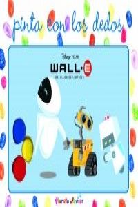 WALL-E. Batallón de limpieza.Pinta con los dedos