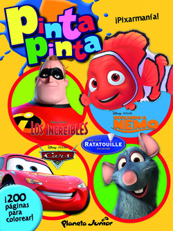 Disney Pixar. Pinta pinta