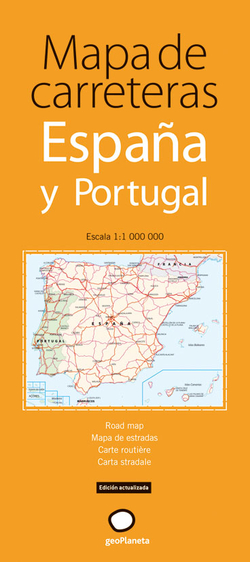 Mapa de carreteras España y Portugal