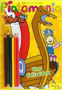 Wickie el Vikingo. Pintamanía Lápices de colores