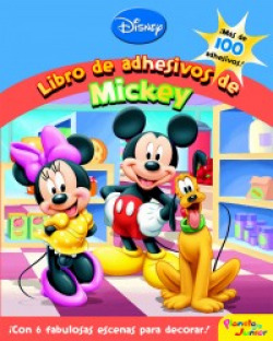 Mickey y sus amigos. Libro de adhesivos de Mickey