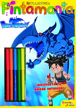 Blue Dragon. Pintamanía Rotuladores