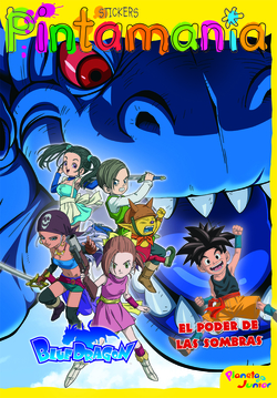 Blue Dragon. Libro de adhesivos