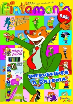 Geronimo Stilton. Pintamanía ceras