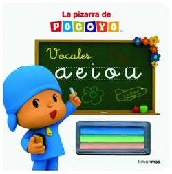 La pizarra de Pocoyó. Vocales