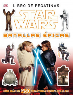 Star Wars. Pegatinas. Batallas épicas