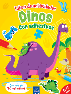 Actividades con adhesivos nº 3: dinos