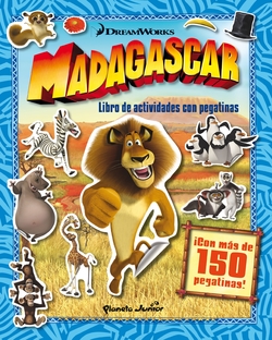 Libro de actividades con pegatinas