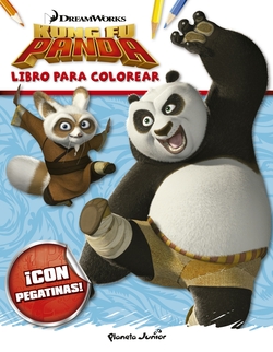 Kung Fu Panda: libro de colorear