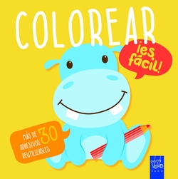 COLOREAR ¡ES FACIL! HIPOPOTAMO