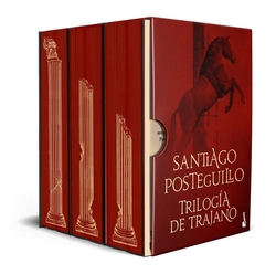 Estuche Trilogía de Trajano. Edición especial con cantos decorados