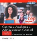CUERPO DE AUX DE ADMON GRAL MADRID TEMARIO VOL I