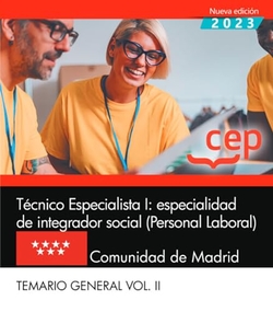 TEC ESPEC I ESPEC DE INTEGRADOR SOCIAL P LAB MADRID TEMARIO VOL II