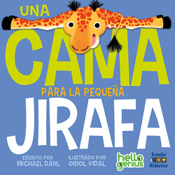 La cama para la pequeña jirafa