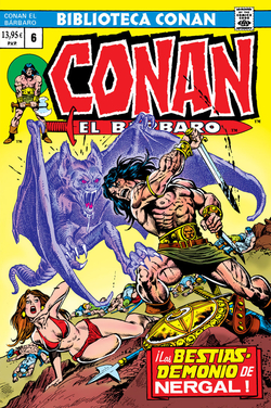 Biblioteca conan el bárbaro 6. 1973-74: conan the barbarian 29-34 usa