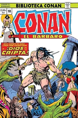 Biblioteca conan el bárbaro 10. 1975: conan the barbarian 52-57 usa