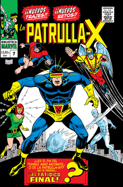 Biblioteca marvel la patrulla-x 7. 1967-68: the x-men 36-40, not brand echh 4, 8 usa