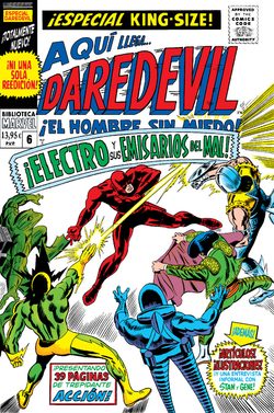 Biblioteca marvel daredevil 6. 1967: daredevil 31-34, annual 1 usa