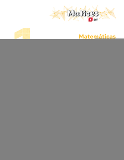 Cuaderno de Matemáticas. 1 Primaria. 2 Trimestre. Matices