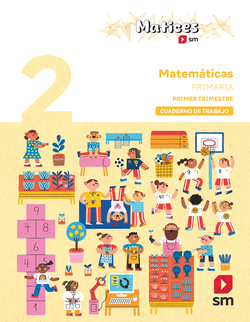 Cuaderno de Matemáticas. 2 Primaria. 1 Trimestre. Matices