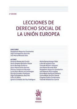 Lecciones de Derecho Social de la Unión Europea 2ª Edición