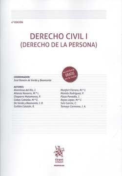 DERECHO CIVIL I (DERECHO DE LA PERSONA) 4º EDICIÓN