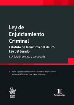 LEY DE ENJUICIAMIENTO CRIMINAL 2024