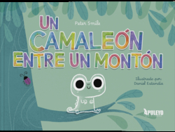 Un camaleón entre un montón