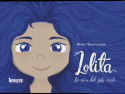 Lolita, la niña del pelo azul
